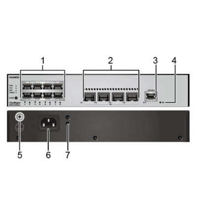 S5735-L8T4S-A1 Karta sieciowa Gigabit Ethernet 8x 10 100 1000Base-T 4 Gigabit SFP